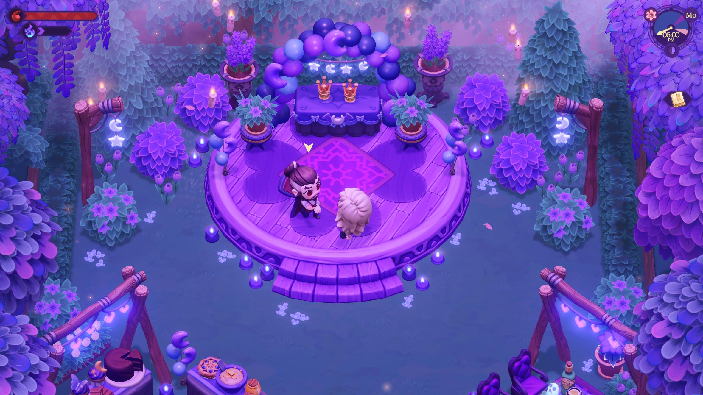 Moonlight Peaks official garden screenshot